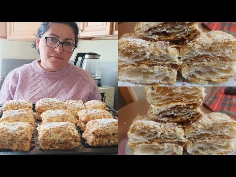 Видео: #Նապոլեոն։Առատ շերտերով,բարձր,շքեղ,խրթխրթան խմորեղեն ։#Наполеон.#Napoleon