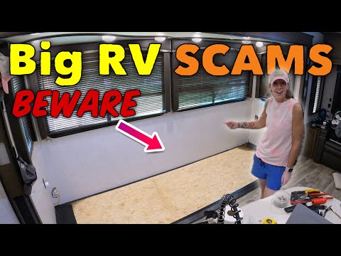 Видео: Снятие коврового покрытия в автодоме и три БОЛЬШИХ АФЕРЫ ДЛЯ АВТОДОМОВ!