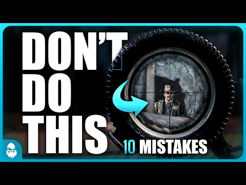 Видео: 10 САМЫХ РАСПРОСТРАНЕННЫХ ОШИБОК НОВИЧКОВ И КАК ИХ ИСПРАВИТЬ! (Hunt: Showdown)