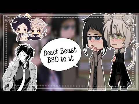 Видео: /Реакция Бест Бсд на тт/react beast bsd to tt/shinsoukoku/AU beast/4/?