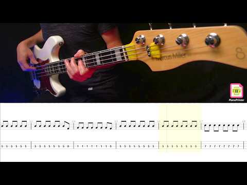Видео: Ария - Улица Роз Bass Cover | Табы & Ноты