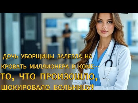 Видео: ДОЧЬ УБОРЩИЦЫ ЗАЛЕЗЛА НА КРОВАТЬ МИЛЛИОНЕРА В КОМЕ… ТО, ЧТО ПРОИЗОШЛО, ШОКИРОВАЛО БОЛЬНИЦУ!