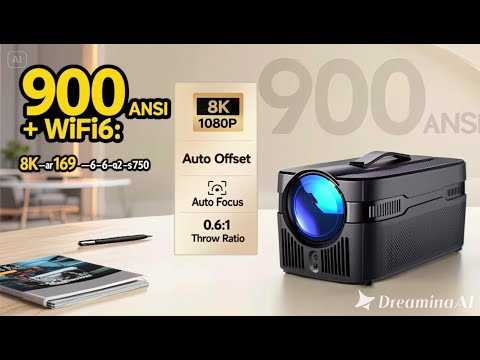 Видео: Magcubic HY450C – Проєктор майбутнього! 4K, WiFi6 та Автофокус у вашій вітальні