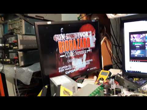 Видео: проверка картриджей sega naomi 1/2