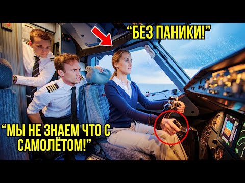 Видео: Все Думали, Она Просто Пассажирка… Пока Самолёт Не Начал Падать — И Она Не Взяла Управление