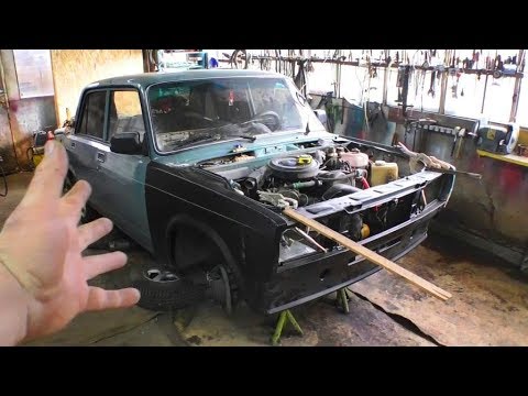 Видео: ВАЗ-2105.  Режу новые БРАКОВАНЫЕ детали.  Набираю перед.  3 часть.