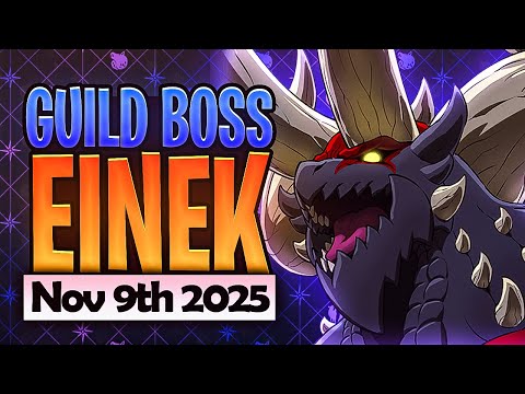 Видео: Не пропустите БЕСПЛАТНЫЕ НАГРАДЫ! Босс рыцарства Эйнек, 9 ноября 2025 г. | Seven Deadly Sins: Gra...
