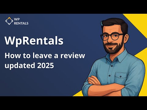 Видео: Как оставить отзыв в теме WpRentals — обновлено в 2025 году