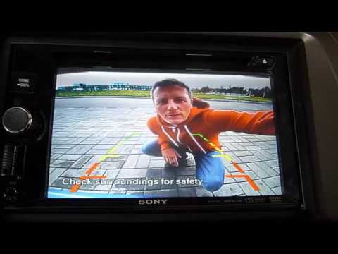 Видео: Установка камеры заднего вида Honda CIVIC 4D