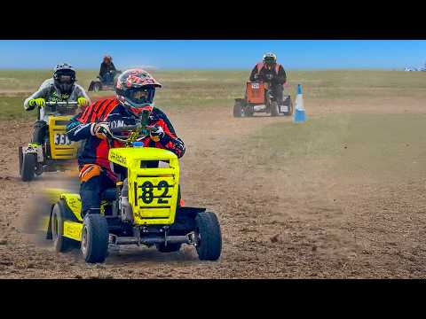 Видео: Выдержит ли наша гоночная газонокосилка стоимостью 1500 фунтов стерлингов 9 часов гонок?