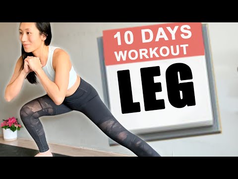 Видео: Воздушная тренировка ног №1 | 10-дневный тренировочный марафон 2021, воздушная практика