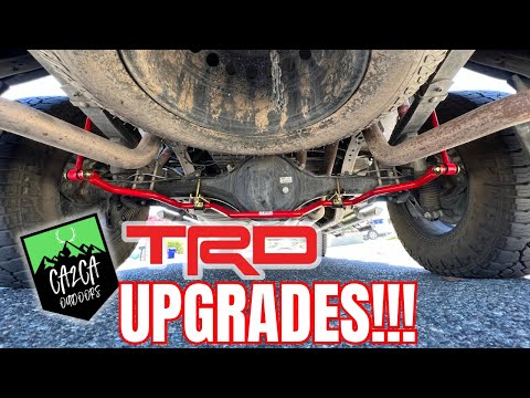 Видео: [КАК] Установка заднего стабилизатора поперечной устойчивости TRD на Toyota Tundra 2021 года для ...