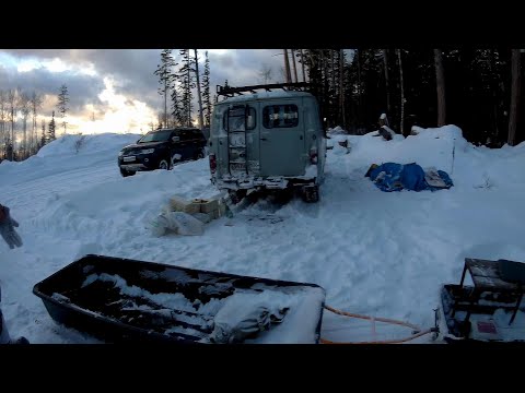 Видео: НА БУХАНКЕ НА ЩУЧЬЮ РЕКУ!! 8 МАРТА В ЛЕСУ!!Часть первая!