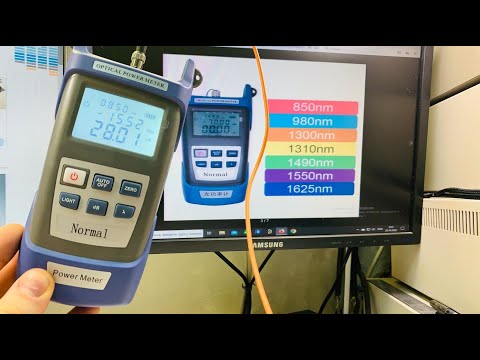 Видео: Обзор + проверка - оптический  измерителя мощности (Китай)