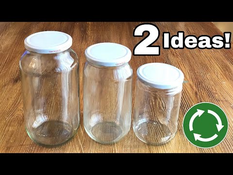 Видео: 2 супер новые идеи со стеклянными банками