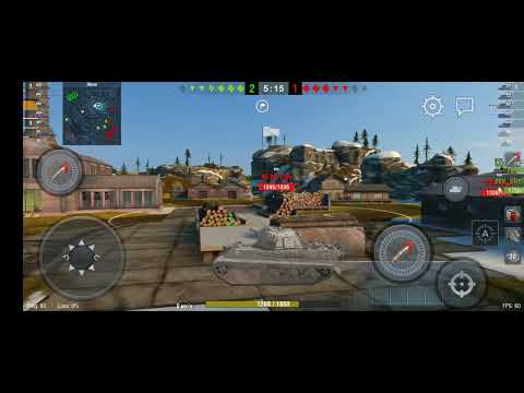 Видео: первый бой в tanks blitz жду оценку от @Zloy_Baxatan  #tanksblitz #funny #automobile