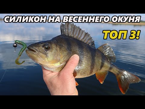 Видео: Топ 3 мягких приманок на весеннего окуня. Ловля на микроджиг