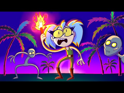 Видео: КАК Я ПОТЕРЯЛАСЬ В США! 😭🌴 (Анимация)