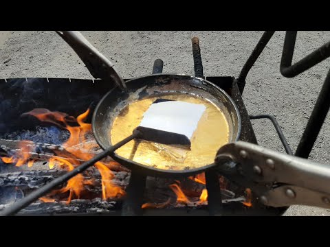 Видео: 10 КИЛОГРАММ ЖИДКОГО СВИНЦА! Мангальный Способ Плавки Свинца