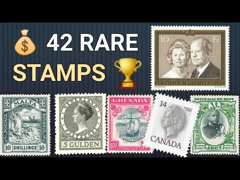 Видео: Редкие дорогие марки в истории — шокирующие цены!