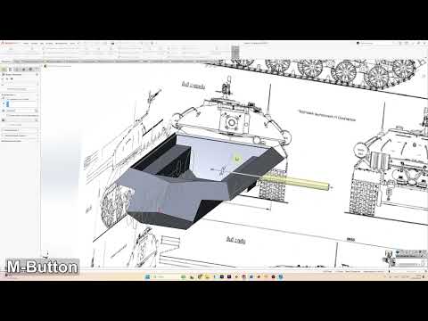 Видео: Изготовление радиоуправляемой модели танка ИС3 на 3Д принтере - часть 3(Расстановка элементов танка)