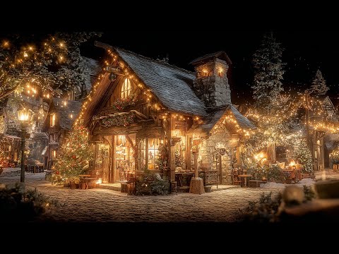 Видео: ✨ Рождественская атмосфера зимней сказки ❄️🎄 Спокойная инструментальная праздничная музыка 🎁 2025
