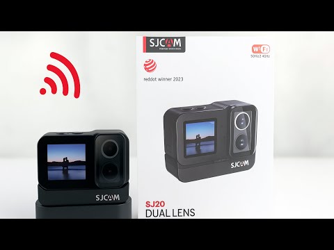 Видео: SJCAM SJ20 Dual Leans - Распаковка и тест Экшн - камеры