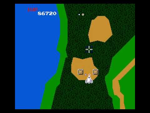 Видео: Xevious Прохождение 2. Уровень 6-10