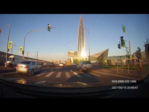 Видео: Driving in St. Petersburg city: Кронштадт - муниципальный округ № 65 10/06/2021 (timelapse 4x)