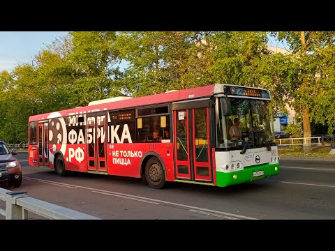 Видео: "Еле успел" ЛиАЗ 5292.21 маршрут 6 б/н 030 (26.08.2022)