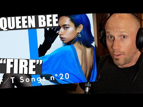 Видео: Первая реакция и вокальный анализ Queen Bee - Fire/THE F1RST TAKE