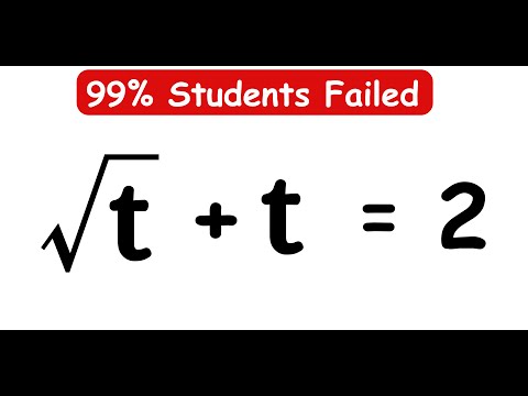 Видео: ЯПОНСКИЕ ОЛИМПИАДЫ || Как решить уравнение для t? || t = ? #математика