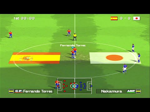 Видео: Pro Evolution Soccer 6 — Испания против Японии | PS2