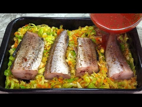 Видео: Бабушка в деревне научила меня этому блюду: Дешевый минтай вкуснее лосося! Простой рецепт рыбы.
