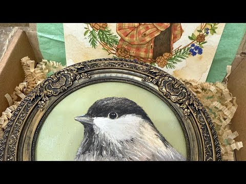Видео: Купила Птицу / Художник Ольга Зайцева