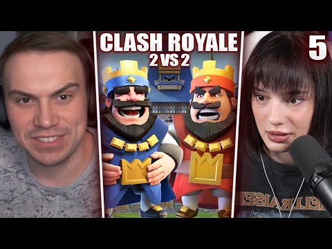 Видео: ГЛЕБ ИГРАЕТ в Clash Royale #5 / БОИ 1 VS 1 и 2 VS 2 (Кутировер, Хелин, Ростик) | Sasavot