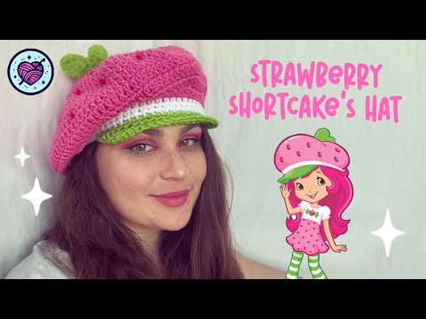 Видео: 🍓 как связать крючком шапочку для Strawberry Shortcake | для начинающих | вязание крючком на Хэлл...