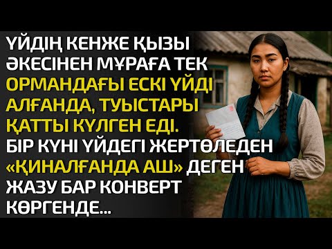 Видео: ҮЙДІҢ КЕНЖЕ ҚЫЗЫ ӘКЕСІНЕН МҰРАҒА ТЕК ОРМАНДАҒЫ ЕСКІ ҮЙДІ АЛҒАНДА ТУЫСТАРЫ ҚАТТЫ КҮЛГЕН ЕДІ. БІР КҮНІ