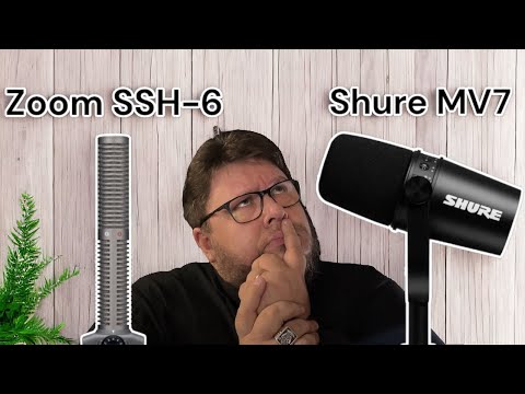 Видео: Два сценария записи звука. Пушка Zoom SSH-6 или микрофон Shure MV7? Сравните, пожалуйста!