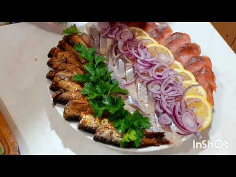 Видео: рыбная нарезка на праздник#рыбнаянарезка