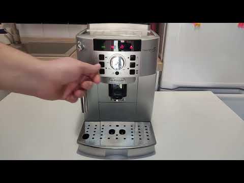 Видео: Знакомство с Delonghi magnifica s + меню настроек