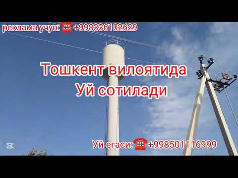 Видео: Тошкент вилоятида Уй сотилади!!!   ☎️+998501116999