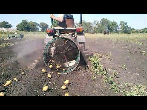 Видео: Картофелекопалка  (22).