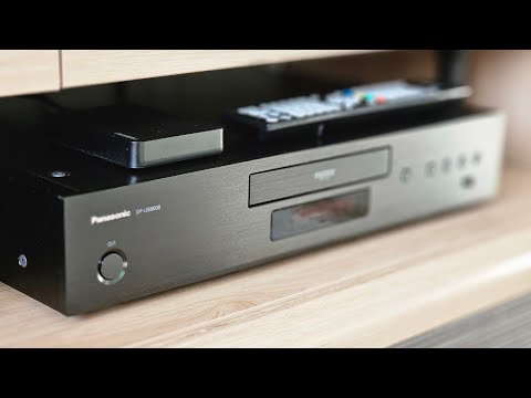 Видео: Panasonic UB9000 распаковка, обзор и тест премиум Blu-ray проигрывателя