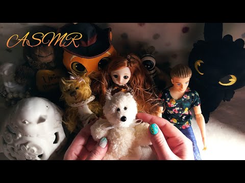 Видео: АСМР аксессуары для съёмок видео, близкий шепот • ASMR нежный голос, звук ткани