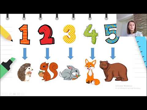 Видео: 3 до 4 години, 4 до 6 години - Весела Математика - „Дедовата ракавица“-Броиме од 1 до 5