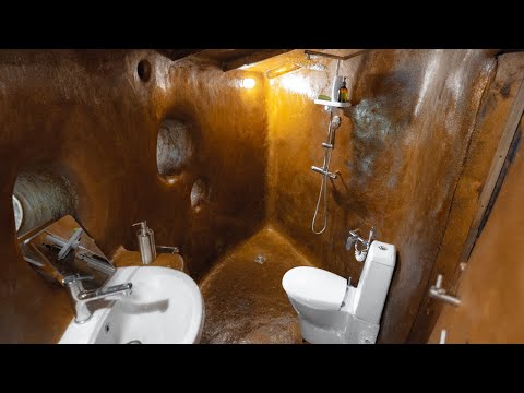 Видео: Ванная комната в саманном доме
