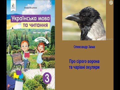 Видео: Про сірого ворона та чарівні окуляри Олександр Зима В3 НУШ
