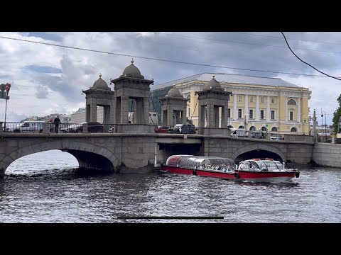 Видео: Прогулка по Петербургу. Невский проспект. Набережная Фонтанки. Мост Ломоносова. Владимирский собор