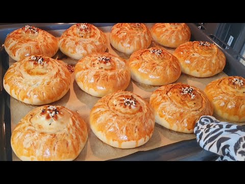 Видео: БАБУШКА ТАТАРКА НАУЧИЛА ГОТОВИТЬ ЭЛЕШИ! МИННИ ПИРОГИ С МЯСОМ И КАРТОШКОЙ!  ВЕК ЖИВИ-ВЕК УЧИСЬ!